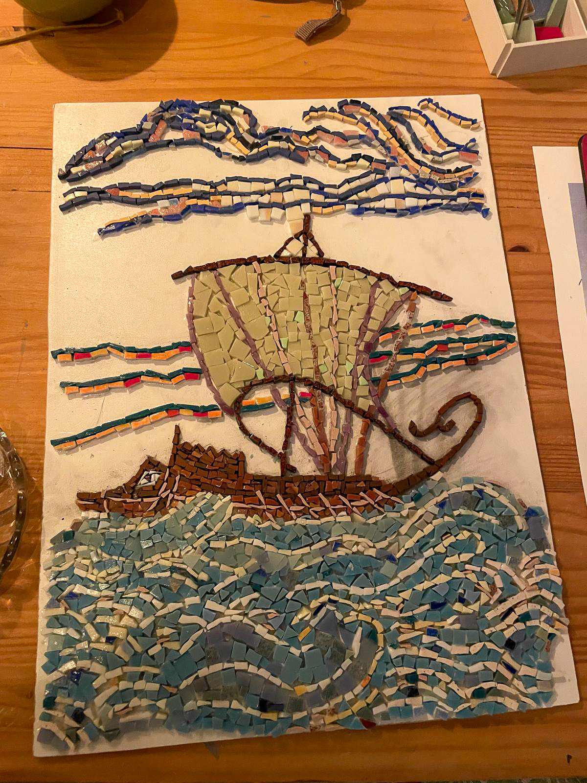 Small Greek boat