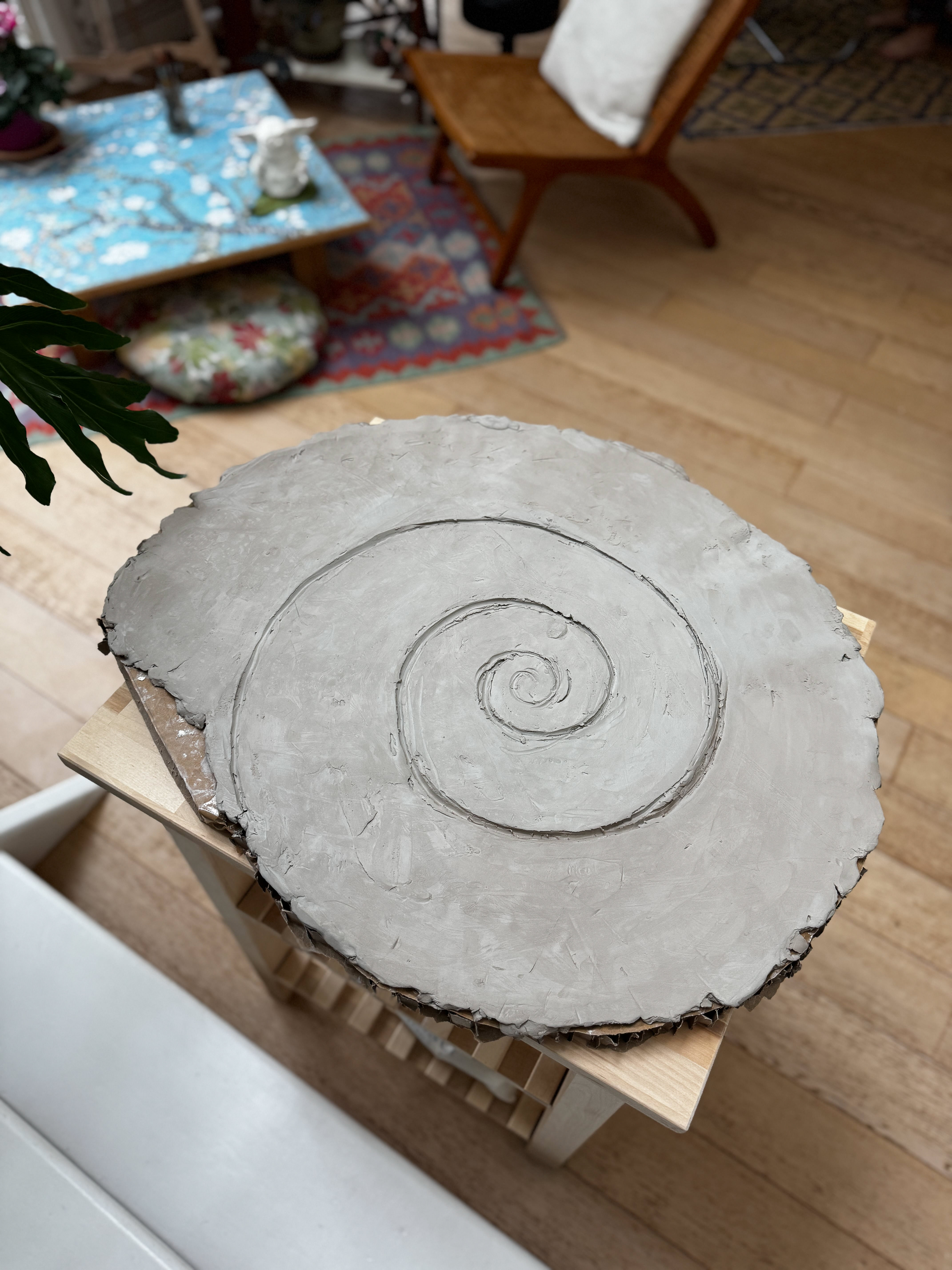 Ammonite Lamp